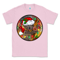 Bubblegum Pink Christmas koala Classic Tee - BarkalooDesign