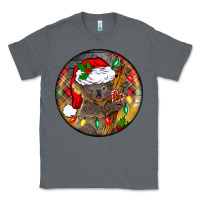 Charcoal Heather Christmas koala Classic Tee - BarkalooDesign
