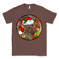 Chestnut Christmas koala Classic Tee - BarkalooDesign