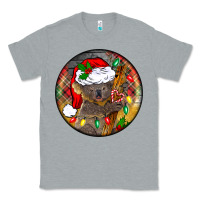 Heather Grey Christmas koala Classic Tee - BarkalooDesign