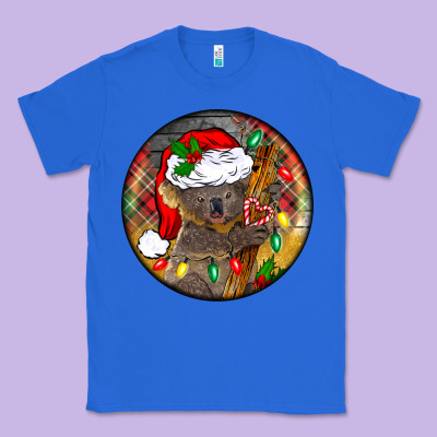 Christmas Koala Classic Tee Designed By Barkaloodesign