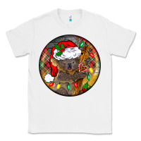 White Christmas koala Classic Tee - BarkalooDesign