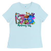 Baby Blue easter pharmacy Ladies Tee - CowhideDigitalArt