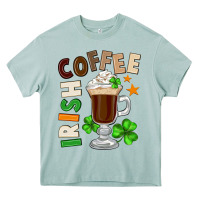 Arona Irish coffee St. Patrick's Day Heavy Core Tee - FaDigitalArtStudio