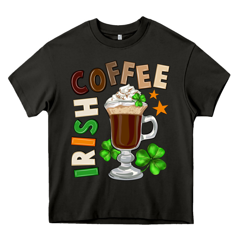 Irish Coffee St. Patrick's Day Heavy Core Tee by FaDigitalArtStudio | Teevron