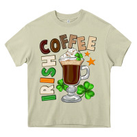 Mossy Irish coffee St. Patrick's Day Heavy Core Tee - FaDigitalArtStudio