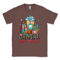 Chestnut Dental Office Manager cold drink frappe Classic Tee - FaDigitalArtStudio