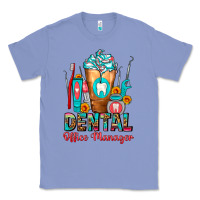 Colony Blue Dental Office Manager cold drink frappe Classic Tee - FaDigitalArtStudio