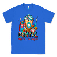 True Royal Dental Office Manager cold drink frappe Classic Tee - FaDigitalArtStudio