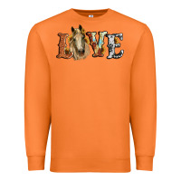 Carrot love horse sunflower Premium Sweatshirt - RanaPortraitStore