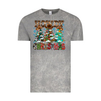 Cloud Rock Howdy Christmas Vintage Tee - CowhideDigitalArt