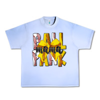 Grape Ice ball park mama Urban Heavy Tee - CowhideDigitalArt
