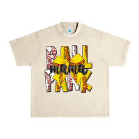 Sandshell ball park mama Urban Heavy Tee - CowhideDigitalArt