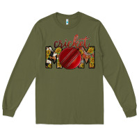 Army Green cricket mom Long Sleeve Tee - RacoonDesign