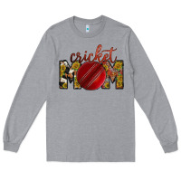 Heather Grey cricket mom Long Sleeve Tee - RacoonDesign