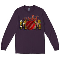 Plum cricket mom Long Sleeve Tee - RacoonDesign