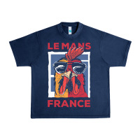 Le Mans T  Shirt Le Mans France Gallic Rooster T  Shirt Urban Heavy Tee | Teevron