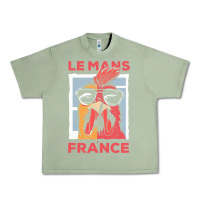 Oil Green le mans t  shirt le mans france gallic rooster t  shirt Urban Heavy Tee - linhVisuals