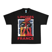 Black limoges t  shirt limoges france gallic rooster t  shirt Urban Heavy Tee - linhVisuals