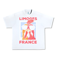 White limoges t  shirt limoges france gallic rooster t  shirt Urban Heavy Tee - linhVisuals