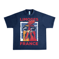 Navy limoges t  shirt limoges france gallic rooster t  shirt Urban Heavy Tee - linhVisuals
