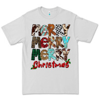 Dove Grey Merry Christmas Premium Tee - FaDigitalArtStudio
