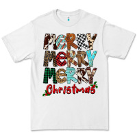 White Merry Christmas Premium Tee - FaDigitalArtStudio