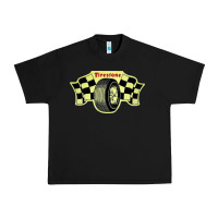 Black firestone one racing Urban Heavy Tee - linhVisuals