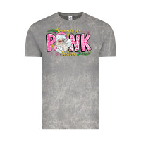 Cloud Rock dreaming of a pink christmas Vintage Tee - CowhideDigitalArt