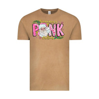 Vintage Camel dreaming of a pink christmas Vintage Tee - CowhideDigitalArt