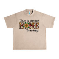 French Oak there's no place like home for holidays Urban Heavy Tee - RanaPortraitStore