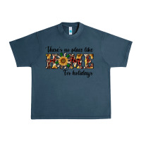 Midnight Navy there's no place like home for holidays Urban Heavy Tee - RanaPortraitStore