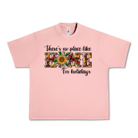Salmon there's no place like home for holidays Urban Heavy Tee - RanaPortraitStore