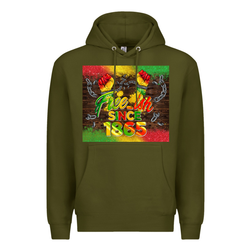 Free Ish Since 1865 Premium Hoodie by BarkalooDesign | Teevron