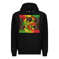 Black free ish since 1865 Premium Hoodie - BarkalooDesign