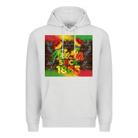 Dove Grey free ish since 1865 Premium Hoodie - BarkalooDesign