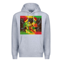 Heather Grey free ish since 1865 Premium Hoodie - BarkalooDesign