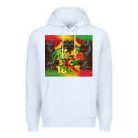 White free ish since 1865 Premium Hoodie - BarkalooDesign
