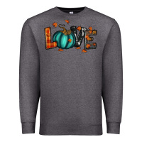 Charcoal Heather fall love Premium Sweatshirt - RanaPortraitStore