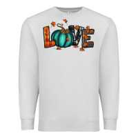 Dove Grey fall love Premium Sweatshirt - RanaPortraitStore