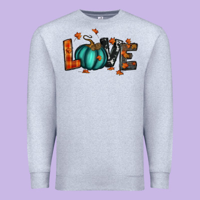 Fall Love Premium Sweatshirt Designed By Ranaportraitstore