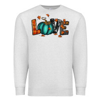 Oatmeal Heather fall love Premium Sweatshirt - RanaPortraitStore