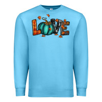 Ocean Blue fall love Premium Sweatshirt - RanaPortraitStore