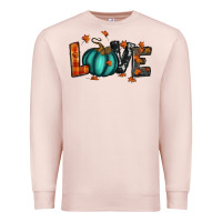 Pale Pink fall love Premium Sweatshirt - RanaPortraitStore