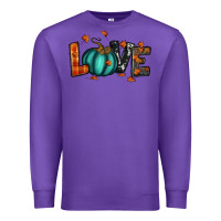 Purple fall love Premium Sweatshirt - RanaPortraitStore