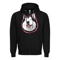 Black husky Zipper Hoodie - Jasminsmagicworld