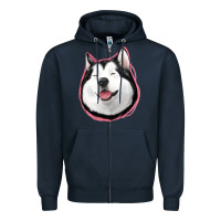 Husky Zipper Hoodie | Teevron