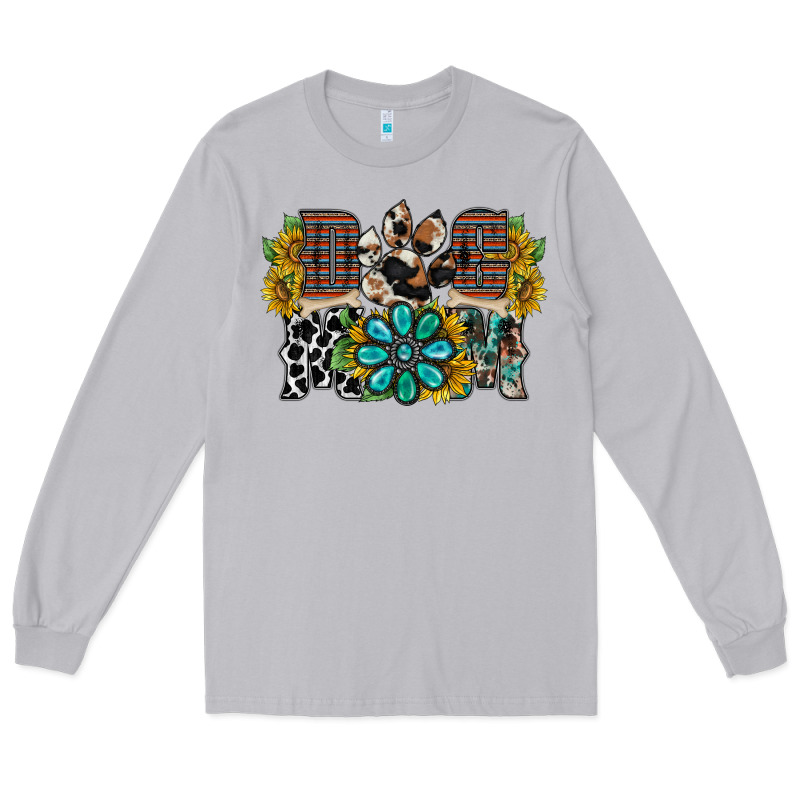 Dog Mom Western Long Sleeve Tee by RacoonDesign | Teevron