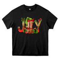 Black joy christmas with elf bbs Heavy Core Tee - BundleAndBundleShop
