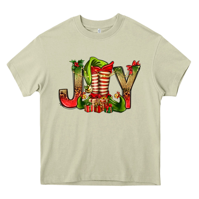 Joy Christmas With Elf Bbs Heavy Core Tee by BundleAndBundleShop | Teevron